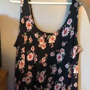 Floral Pront Romper